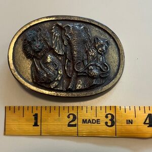 Wildlife big 5 Belt Buckle